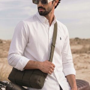 Cream With Pale Yellow And White Stripes Shirt